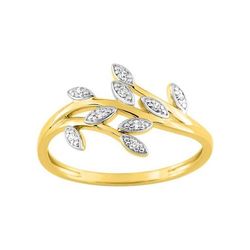 Anillo Metal Chapado En Oro Argyor MRM Mujer (CH)137635.1 Circonitas