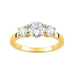 Anillo Metal Chapado En Oro Argyor MRM Mujer (CH)137855.1 Circonitas