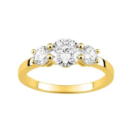 Anillo Metal Chapado En Oro Argyor MRM Mujer (CH)137855.1 Circonitas