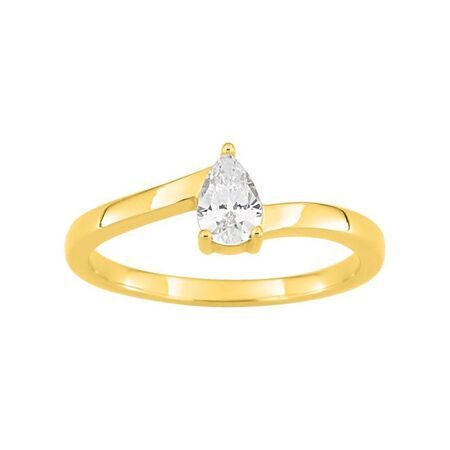 Anillo Metal Chapado En Oro Argyor MRM Mujer (CH)137997.1 Circonitas