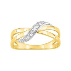Anillo Metal Chapado En Oro Argyor MRM Mujer (CH)BSRM99Z Circonitas