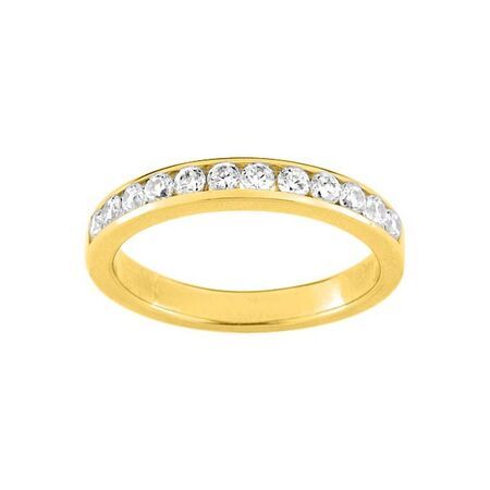 Anillo Metal Chapado En Oro Argyor MRM Mujer (CH)PSRC97Z Circonitas