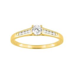 Anillo Metal Chapado En Oro Argyor MRM Mujer (CH)PSRF50Z Circonitas