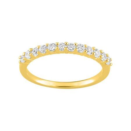 Anillo Metal Chapado En Oro Argyor MRM Mujer (CH)PSRL08Z Circonitas