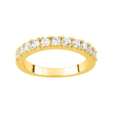 Anillo Metal Chapado En Oro Argyor MRM Mujer (CH)PSRX52Z Circonitas