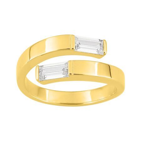 Anillo Metal Chapado Oro Argyor MRM (CH)137165.1 Circonitas