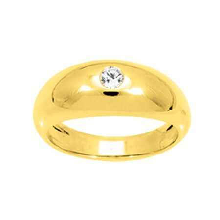 Anillo Metal Chapado Oro Argyor MRM (CH)137250.1 Circonita