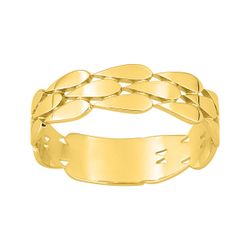 Anillo Metal Chapado Oro Argyor MRM (CH)137294 Gotas Planas