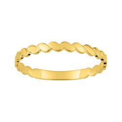 Anillo Metal Chapado Oro Argyor MRM (CH)137317 Olas Planas