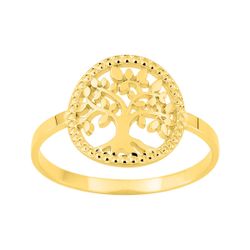 Anillo Metal Chapado Oro Argyor MRM (CH)137322 Árbol De La Vida