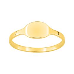 Anillo Metal Chapado Oro Argyor MRM (CH)137323 Pulido En Brillo