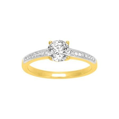 Anillo Metal Chapado Oro Argyor MRM Mujer (CH)107049.1 Circonitas