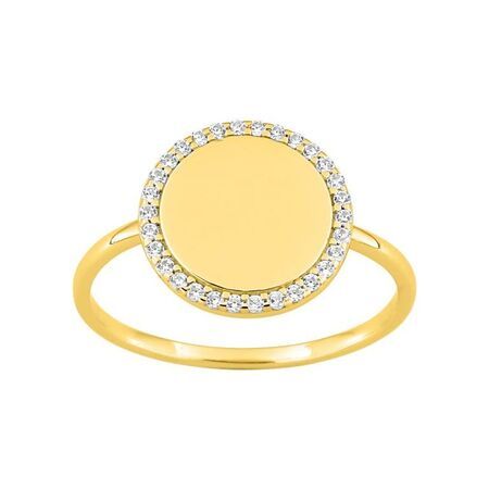 Anillo Metal Chapado Oro Argyor MRM Mujer (CH)137003.1 Circonitas