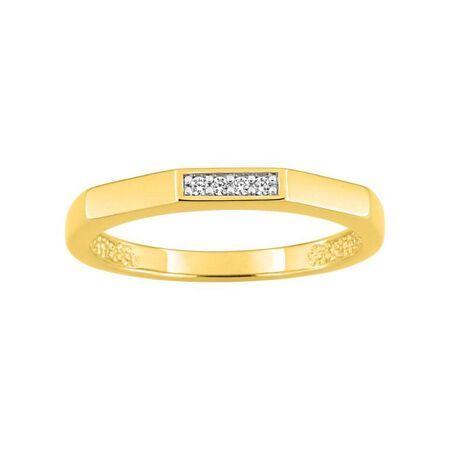 Anillo Metal Chapado Oro Argyor MRM Mujer (CH)137015.1 Circonitas