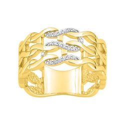 Anillo Metal Chapado Oro Argyor MRM Mujer (CH)137066.1 Circonitas