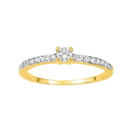 Anillo Metal Chapado Oro Argyor MRM Mujer (CH)137094.1 Circonitas