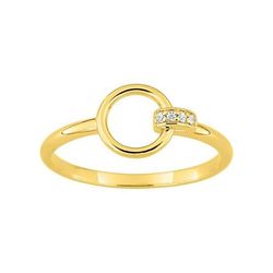 Anillo Metal Chapado Oro Argyor MRM Mujer (CH)137147.1 Circonitas