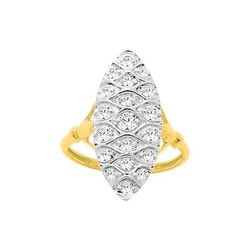 Anillo Metal Chapado Oro Argyor MRM Mujer (CH)137438.1 Circonitas