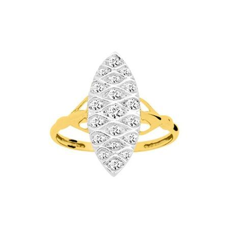 Anillo Metal Chapado Oro Argyor MRM Mujer (CH)137446.1 Circonitas