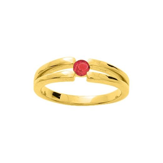 Anillo Oro 18kts Argyor MRM (18)1.077.R0 Piedra Rubí