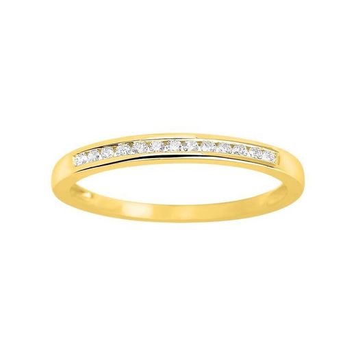 Bague en or 18 carats Argyor-MRM (18)1.1582.30 Alliance 13 diamants 0,10 ct
