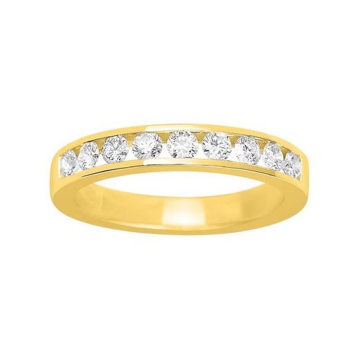 18kt Goldring Argyor-MRM (18)1.1587.30 Semi-Alliance Diamanten 0,54ct