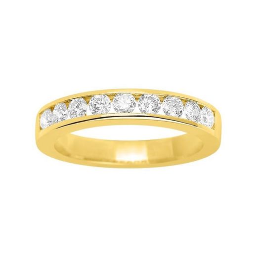 Anell Or 18kts Argyor-MRM (18)1.1588.20 Semi-Aliança Diamants 0,60ct