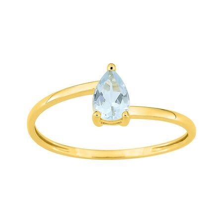 Anillo Oro 18kts Argyor MRM (18)1.7733.M0 Piedra Aguamarina