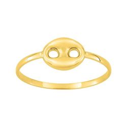 Anillo Oro 18kts Argyor MRM (18)1.7736.00 Eslabón Liso En Brillo