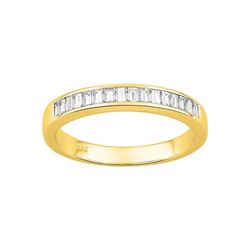 Anillo Oro 18kts Argyor-MRM (18)35029BO Alianza Con Diamantes GH-SI 0,40ct