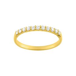Anillo Oro 18kts Argyor-MRM (18)3L004JB4 Alianza Diamantes 0,20ct