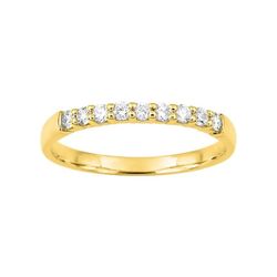 Bague en or 18 carats Argyor-MRM (18)3L005JB2 Semi-alliance Diamants 0,23 ct