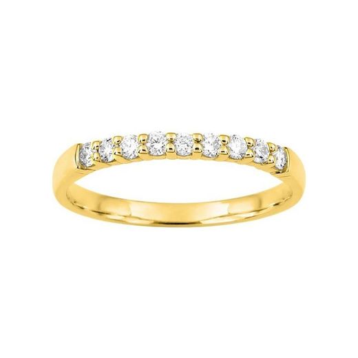 Bague en or 18 carats Argyor-MRM (18)3L005JB2 Semi-alliance Diamants 0,23 ct