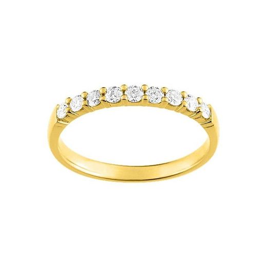 Anell Or 18kts Argyor-MRM (18)3L006JB4 Semi-aliança Diamants 0,30ct