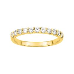 Anillo Oro 18kts Argyor-MRM (18)3L007JB2 Semi-alianza Diamantes 0,40ct