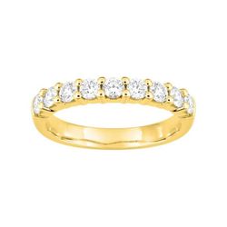 Anillo Oro 18kts Argyor-MRM (18)3L009JB2 Semi-alianza 9 Diamantes 0,70ct