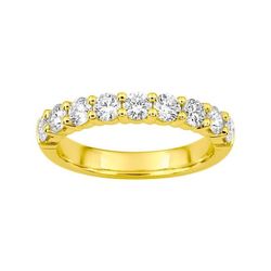 Anillo Oro 18kts Argyor-MRM (18)3L010JB2 Semi-alianza 9 Diamantes 1,00ct