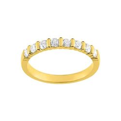 Anillo Oro 18kts Argyor-MRM (18)3L017JB2 Semi-alianza Diamantes 0,50ct