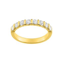 Anillo Oro 18kts Argyor-MRM (18)3L018JB2 Semi-alianza Diamantes 0,80ct