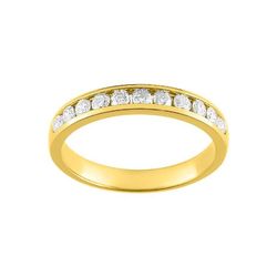 Anillo Oro 18kts Argyor-MRM (18)3L028JB4 Semi-alianza Diamantes 0,50ct