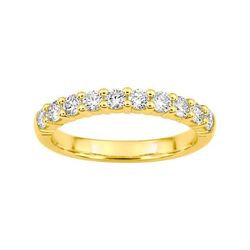 Anell Or 18kts Argyor-MRM (18)3L038JB2 Semi-aliança Diamants 0,60ct