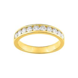 Anillo Oro 18kts Argyor-MRM (18)3L039JB2 Semi-alianza Diamantes 0,60ct