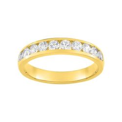 Anillo Oro 18kts Argyor-MRM (18)3L039JB4 Semi-alianza Diamantes 0,60ct