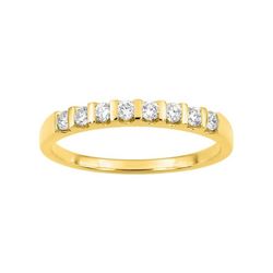 Anillo Oro 18kts Argyor-MRM (18)3L071JB2 Semi-alianza 8 Diamantes 0,30ct