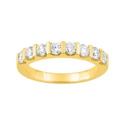Anillo Oro 18kts Argyor-MRM (18)3L076JB2 Alianza Con Diamantes GH-SI 0,80ct