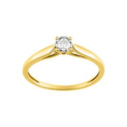 Anillo Oro 18kts Argyor-MRM (18)QC074XB4 Compromiso Diamante