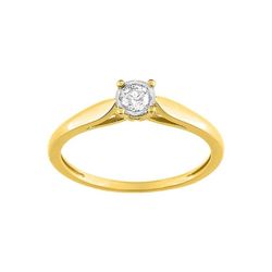 Anillo Oro 18kts Argyor-MRM (18)QC075XB4 Compromiso Diamante