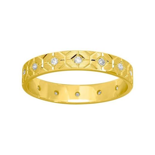 Anell Or 18kts Argyor-MRM 3.5mm (18)315J35D Aliança Amb Diamants GH-P1 0,14ct