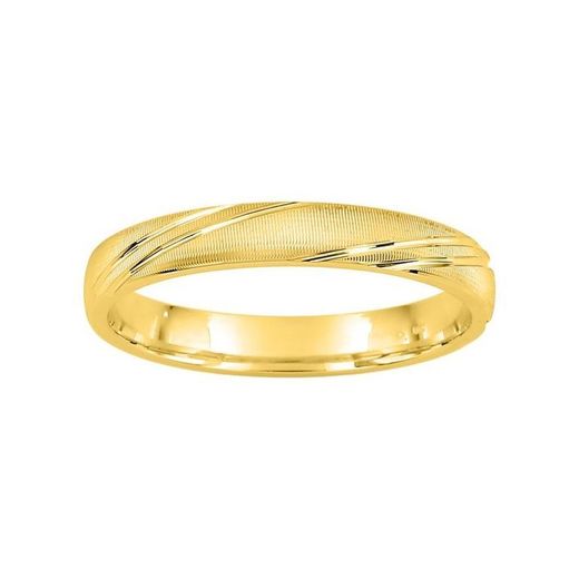 Anello in oro 18 kt Argyor-MRM 3 mm (18)012J30 Alleanza scanalata