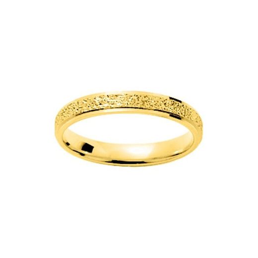 Anel de Ouro 18k Argyor-MRM 3mm (18)7030JB Aliança Fantasia